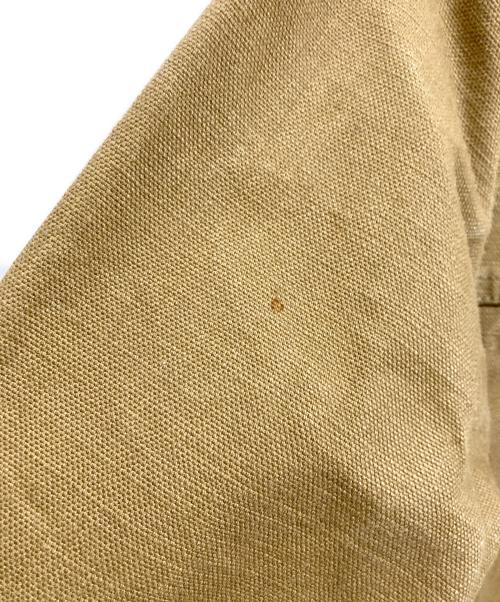 BURGUS PLUS（バーガスプラス）BURGUS PLUS (バーガスプラス) 71928デニムジャケット ベージュ サイズ:36の古着・服飾アイテム