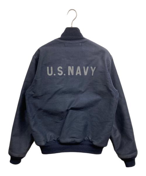 BUZZ RICKSON'S（バズリクソンズ）BUZZ RICKSON'S (バズリクソンズ) N-1デッキジャケット ネイビー サイズ:34の古着・服飾アイテム