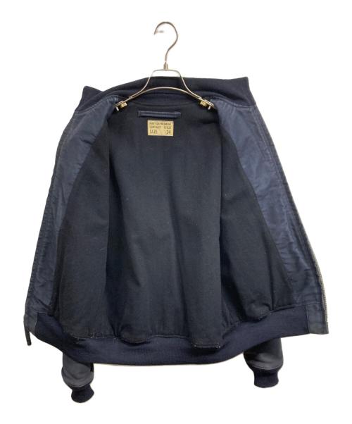 BUZZ RICKSON'S（バズリクソンズ）BUZZ RICKSON'S (バズリクソンズ) N-1デッキジャケット ネイビー サイズ:34の古着・服飾アイテム