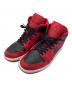 NIKE（ナイキ）の古着「AIR JORDAN 1 MID ハイカットスニーカー」｜レッド×ブラック