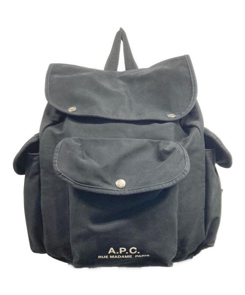 A.P.C.（アーペーセー）A.P.C. (アーペーセー) バックパック ブラックの古着・服飾アイテム