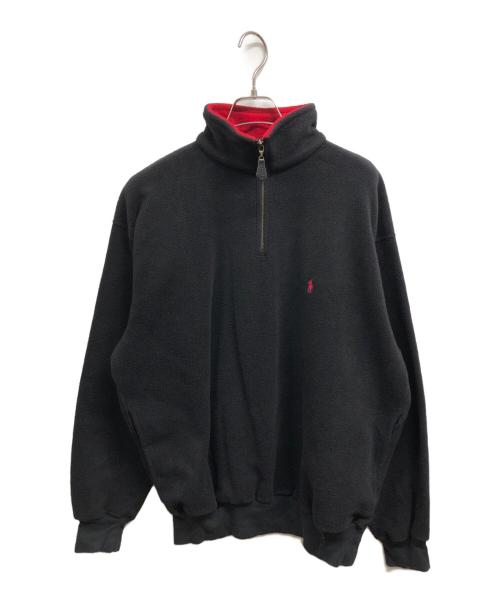 POLO RALPH LAUREN（ポロ・ラルフローレン）POLO RALPH LAUREN (ポロ・ラルフローレン) フリースジャケット ブラック サイズ:Sの古着・服飾アイテム