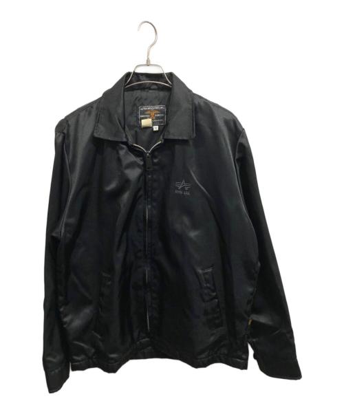 ALPHA（アルファ）ALPHA (アルファ) コーチジャケット/ALPHAジャケット ブラック サイズ:40の古着・服飾アイテム