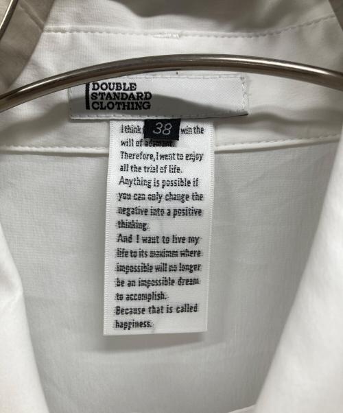DOUBLE STANDARD CLOTHING（ダブルスタンダードクロージング）DOUBLE STANDARD CLOTHING (ダブルスタンダードクロージング) リボンタイブラウス ホワイト サイズ:38の古着・服飾アイテム