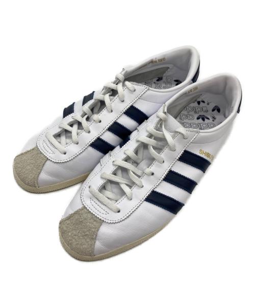 adidas（アディダス）adidas (アディダス) ローカットスニーカー ホワイト サイズ:US9の古着・服飾アイテム