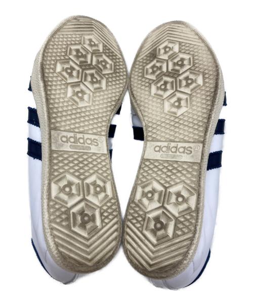 adidas（アディダス）adidas (アディダス) ローカットスニーカー ホワイト サイズ:US9の古着・服飾アイテム