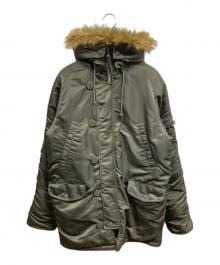 ALPHA（アルファ）の古着「N-3Bフライトジャケット」｜オリーブ