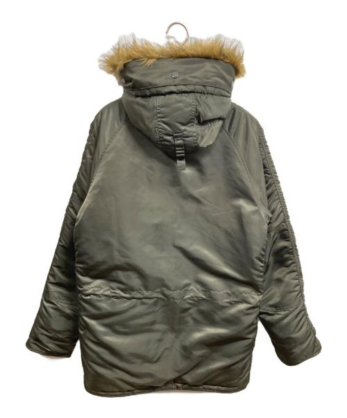 ALPHA（アルファ）ALPHA (アルファ) N-3Bフライトジャケット オリーブ サイズ:Lの古着・服飾アイテム