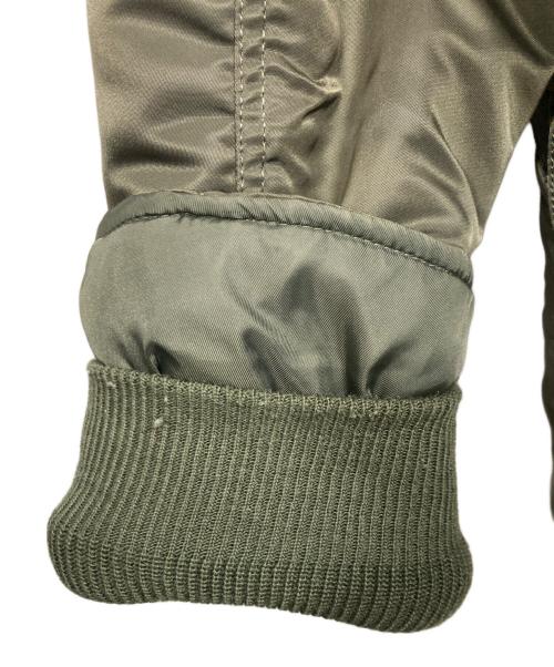 ALPHA（アルファ）ALPHA (アルファ) N-3Bフライトジャケット オリーブ サイズ:Lの古着・服飾アイテム