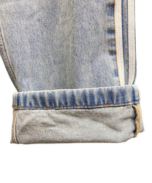 adidas（アディダス）adidas (アディダス) ATOMS (アトモス) Denim FireBird Track PANTS インディゴ サイズ:32 未使用品の古着・服飾アイテム