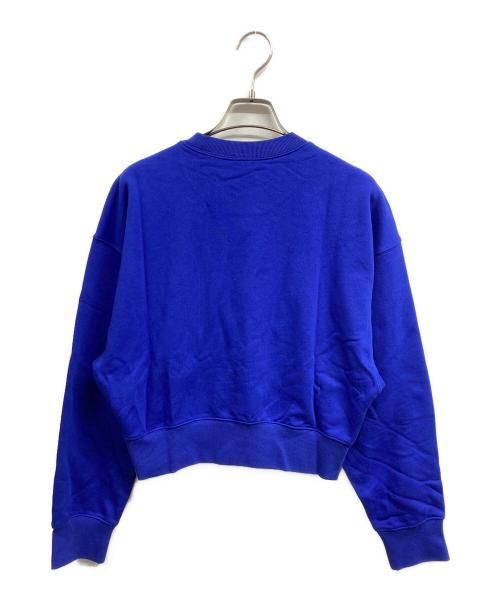 MARITHE+FRANCOIS GIRBAUD（マリテフランソワジルボー）MARITHE+FRANCOIS GIRBAUD (マリテフランソワジルボー) W NEW CLASSIC LOGO SWEATSHIRT パープル サイズ:Mの古着・服飾アイテム