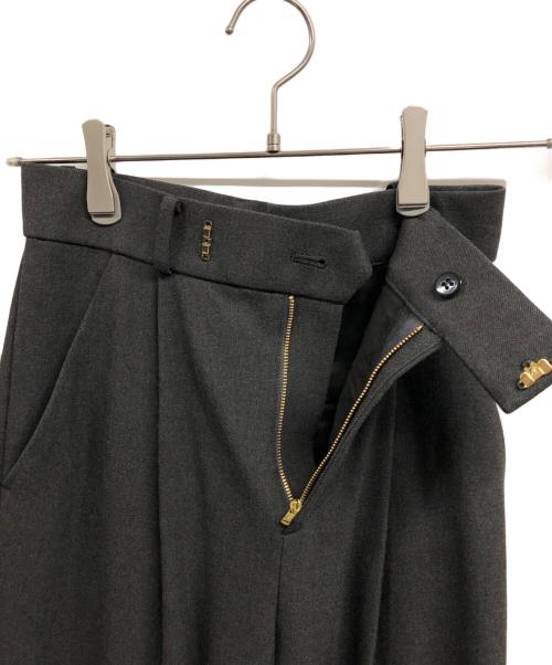 Noble（ノーブル）Noble (ノーブル) TRツイル裏起毛スラックスパンツ グレー サイズ: 34の古着・服飾アイテム