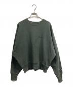 Champion×holidayチャンピオン×ホリデー）の古着「コラボスウェット」｜グリーン