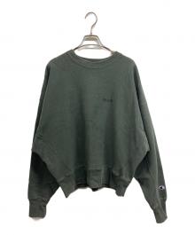 Champion×holiday（チャンピオン×ホリデー）の古着「コラボスウェット」｜グリーン