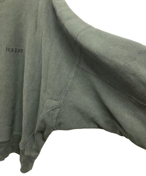 Champion（チャンピオン）Champion (チャンピオン) HOLIDAY (ホリデー) コラボスウェット グリーン サイズ:Mの古着・服飾アイテム