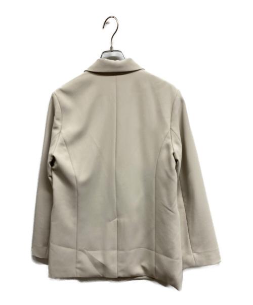 GALLEST（ギャレスト）GALLEST (ギャレスト) ケープスリーブテーラードジャケット/GALLESTジャケット アイボリー サイズ:34の古着・服飾アイテム