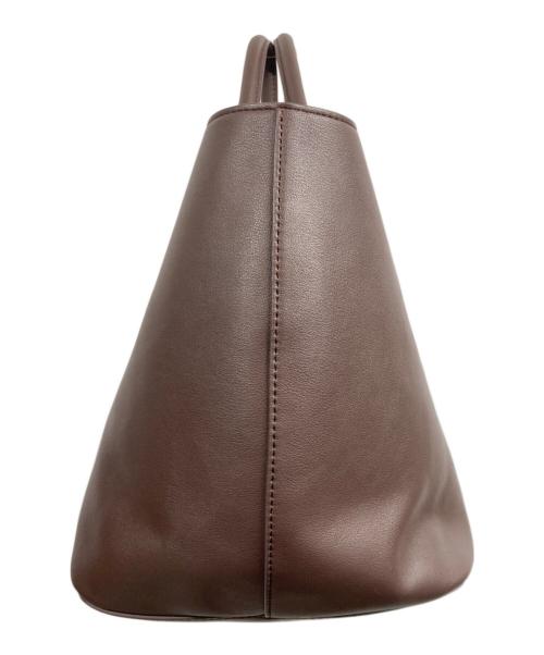 TODAYFUL（トゥデイフル）TODAYFUL (トゥデイフル) Ecoleather Round Bag ブラウンの古着・服飾アイテム