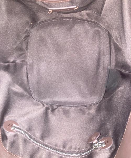 TODAYFUL（トゥデイフル）TODAYFUL (トゥデイフル) Ecoleather Round Bag ブラウンの古着・服飾アイテム