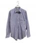 CDG（シーディージー）の古着「ストライプシャツ」｜ブルー