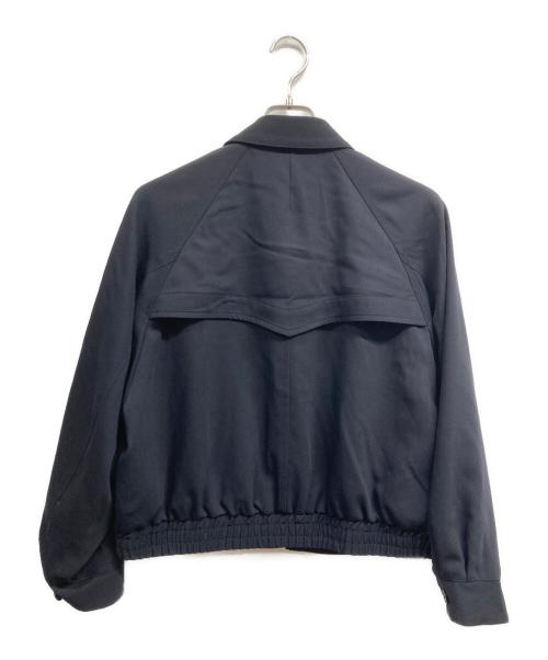 IRENISA（イレニサ）IRENISA (イレニサ) GUNFLAP ZIP BLOUSON ブラック サイズ:1の古着・服飾アイテム