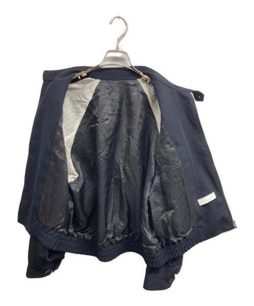 IRENISA（イレニサ）IRENISA (イレニサ) GUNFLAP ZIP BLOUSON ブラック サイズ:1の古着・服飾アイテム