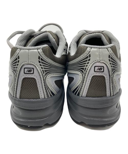 NEW BALANCE（ニューバランス）NEW BALANCE (ニューバランス) ローカットスニーカー ブラウン×グレー サイズ:24.5の古着・服飾アイテム