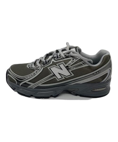 NEW BALANCE（ニューバランス）NEW BALANCE (ニューバランス) ローカットスニーカー ブラウン×グレー サイズ:24.5の古着・服飾アイテム
