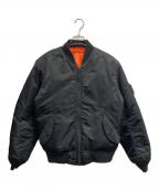 AVIREXアヴィレックス）の古着「MA-1 COMMERCIAL」｜ブラック