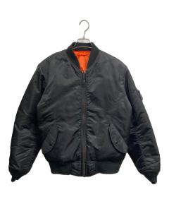 中古・古着通販】VANSON (バンソン) MA-1 フライトジャケット ブラック