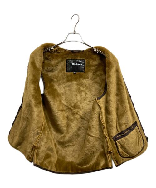 Barbour（バブアー）Barbour (バブアー) WARM PILE WAISTCOAT ZIPIN LINER ベージュ サイズ:Mの古着・服飾アイテム