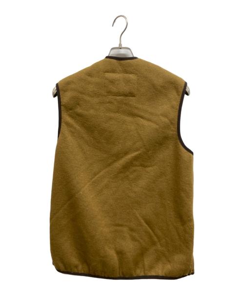 Barbour（バブアー）Barbour (バブアー) WARM PILE WAISTCOAT ZIPIN LINER ベージュ サイズ:Mの古着・服飾アイテム