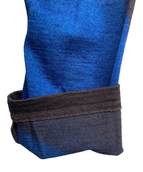 ISSEY MIYAKE HaaT（イッセイミヤケハート）ISSEY MIYAKE HaaT (イッセイミヤケハート) カットソーワンピース レッド×ブルー サイズ:2の古着・服飾アイテム