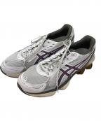 asicsアシックス）の古着「GEL-KINETIC FLUENT ローカットスニーカー」｜グレー