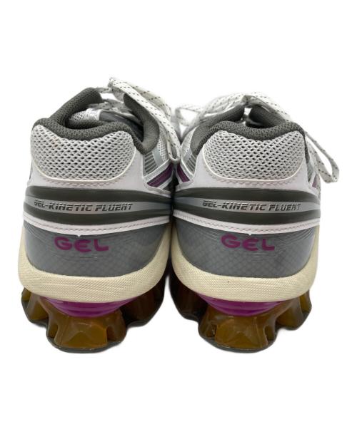 asics（アシックス）asics (アシックス) GEL-KINETIC FLUENT ローカットスニーカー グレー サイズ:28.5の古着・服飾アイテム