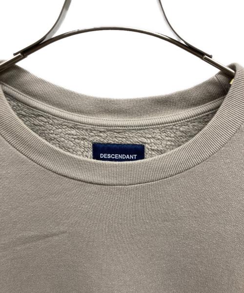 DESCENDANT（ディセンダント）DESCENDANT (ディセンダント) クルーネックスウェット/DESCENDANTスウェット グレー サイズ:2の古着・服飾アイテム