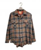 LEVI'Sリーバイス）の古着「ヴィンテージシャツ」｜グレー×ブラウン