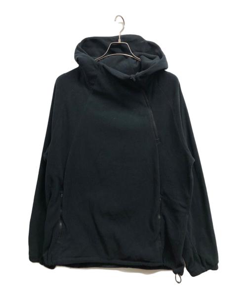 Snow peak（スノーピーク）Snow peak (スノーピーク) Micro Fleece Hoodie ブラック サイズ:XLの古着・服飾アイテム