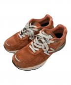 NEW BALANCEニューバランス）の古着「ローカットスニーカー」｜ブラウン