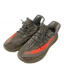 adidas（アディダス）の古着「YEEZY BOOST 350 V2」｜グレー×オレンジ