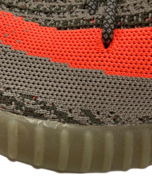 adidas（アディダス）adidas (アディダス) YEEZY BOOST 350 V2 グレー×オレンジ サイズ:28の古着・服飾アイテム