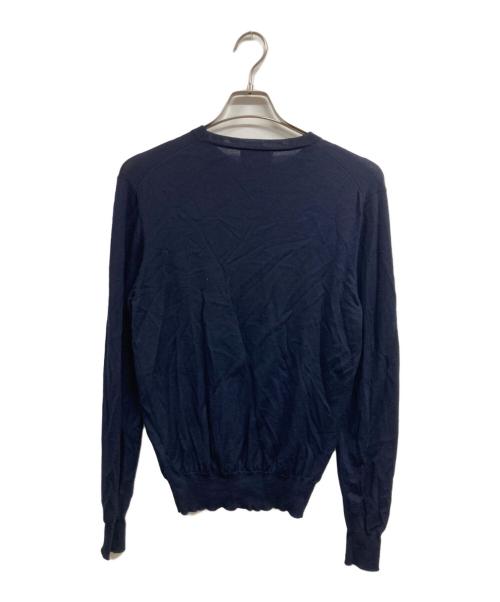HERMES（エルメス）HERMES (エルメス) ウールニット長袖セーター ネイビー サイズ:Sの古着・服飾アイテム
