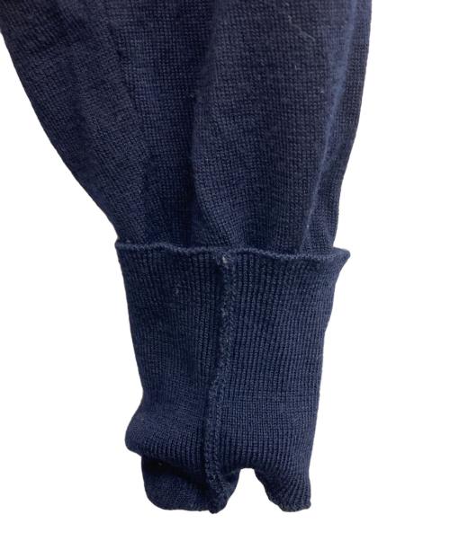 HERMES（エルメス）HERMES (エルメス) ウールニット長袖セーター ネイビー サイズ:Sの古着・服飾アイテム