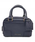 COLE HAANコールハーン）の古着「ビバリーミニサッチェル」｜ネイビー