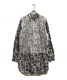 BLACK COMME des GARCONS（ブラックコムデギャルソン）の古着「総柄シャツ」｜ブラック