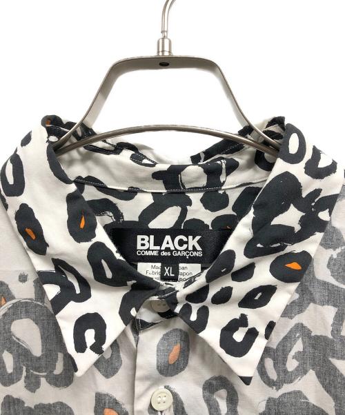 BLACK COMME des GARCONS（ブラックコムデギャルソン）BLACK COMME des GARCONS (ブラックコムデギャルソン) 総柄シャツ ブラック サイズ:XLの古着・服飾アイテム