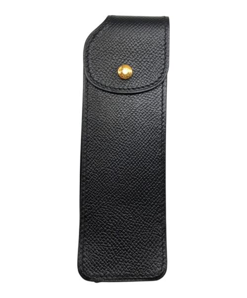 HERMES（エルメス）HERMES (エルメス) ペンケース ブラックの古着・服飾アイテム