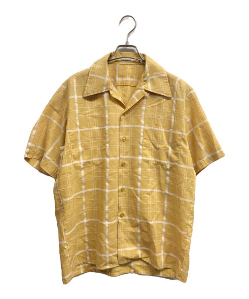 McGREGOR（マックレガー）McGREGOR (マックレガー) 60sオープンカラーシャツ イエロー サイズ:Mの古着・服飾アイテム