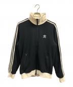 adidasアディダス）の古着「アディカラー ワッフル クラシック トラックトップ」｜ブラック