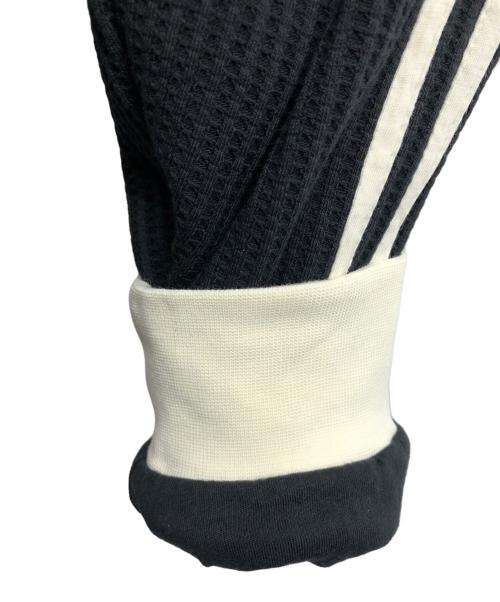 adidas（アディダス）adidas (アディダス) アディカラー ワッフル クラシック トラックトップ ブラック サイズ:XLの古着・服飾アイテム
