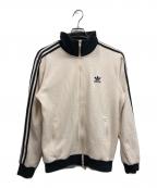 adidasアディダス）の古着「アディカラー ワッフル クラシック トラックトップ」｜ベージュ
